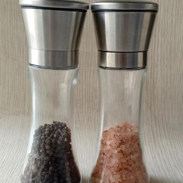 COC11	Hogar Cocina Botella Vidrio 200ml Molino para Sal/Pimienta/Ajonjolí