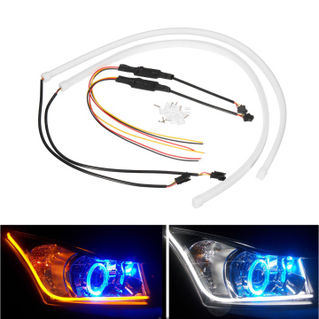 L025	Vehicular Luz Cinta Faro Dualcolor (blanco+amarillo)