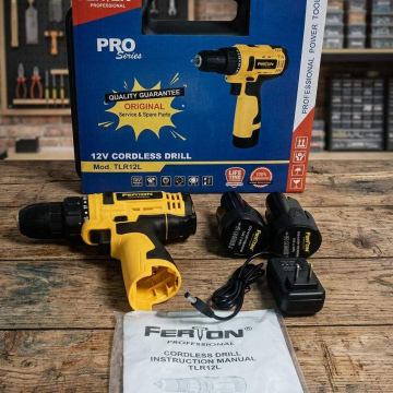 IN018	Industrial Herramienta Taladro de iones de litio TLR12L 12V (Batería*2)