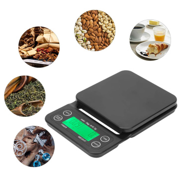 H136	Balanza Portable Cocina CF1 03Kg/0.1g (Café Timer)