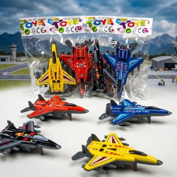 JU123	Juguete SET DE AVIONES DE COMBATE (4 PCS)