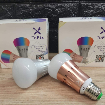 I209	Luz Bujía 09W RGB E27 110V Smart Home (APP)