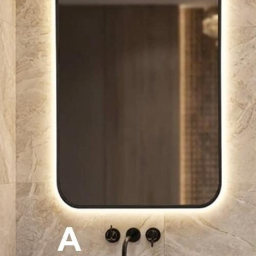 MUE49a	Mueble Espejo Rectangular 60*80cm con Led y Desempañado Touch (Vertical)
