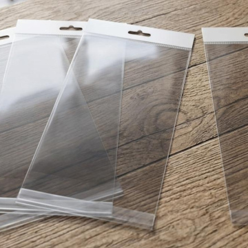EM021	Empaque Bolsa Transparente para Empacar 14(+3)*25(+4)cm (celofán) 0.07mm(d)
