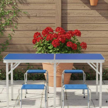 MU013	Mueble Mesa plegable de aluminio para exteriores (blanca)