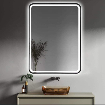 MUE49b	Mueble Espejo Rectangular 60*80cm con Led y Desempañado Touch (Horizontal)
