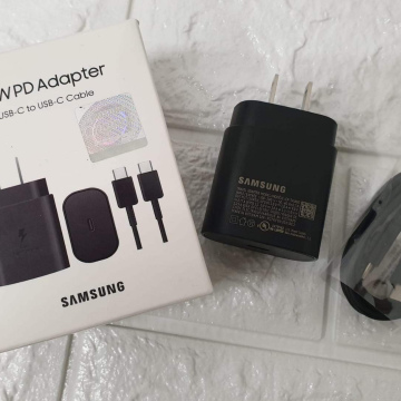 ELE47	Electrónico Cargador Samsung Original 25W TipoC-TipoC (juego)