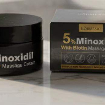 HO045	Hogar KORMESIC Crema de Masaje para el cuero cabelludo con 5% de minoxidil y biotina 100g