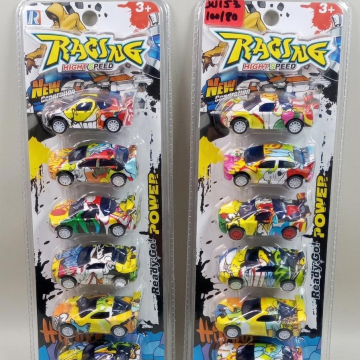 JU153	Juguete SET CARROS (6 PZS)
