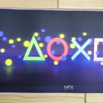 F121d	Electrónico Cargador Inalámbrico Mantel RGB Fórmula Geometría 800*300*4mm