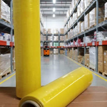 EM012	Empaque Empaletizador Fleje Plástico 50cm*360M*20mic (3.3Kg) Amarillo