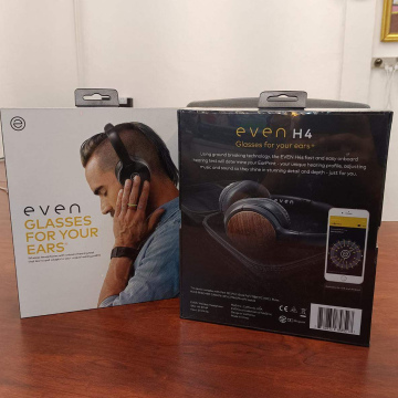 C058	Electrónico Auricular Bluetooth Headset Even H4 *Original* (Madera) 20M