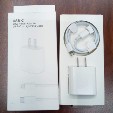 ELE57	Electrónico Cargador iPhone 20W USB-C Carga Rápido (Juego con Cable)