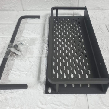 HOG25	Hogar Baño Toallero Dos Nivel 30CM Aluminio (Gris)