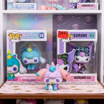 JU024	Juguete FIGURAS POP DE PVC DE 4" EN CAJA- SANRIO (8 DISEÑOS)
