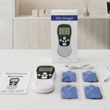 HOG39	Hogar Masajeador Electroterapia con Parch Eléctrica *4 (Recargable)