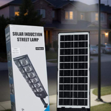 LU006	Luz Solar 252W 16.5*47cm 54Led 4500mA con Control (Forma Espada tipo Lente) W789B-6a