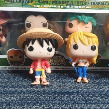 JU029	Juguete SET FIGURAS POP DE 4"-ONE PIECE-4 UNIDADES (3 MEZCLAS)