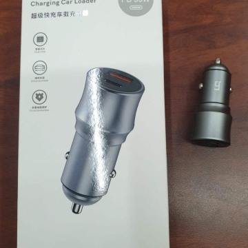 ELE22	Electrónico Cargador Vehicular 120W USB+TipoC iPhone15 PD35W