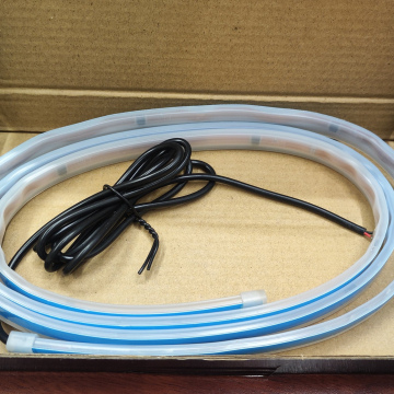L035	Vehicular Luz Cinta Capó/Cajón Coraza Bienvenido 150cm (celeste)