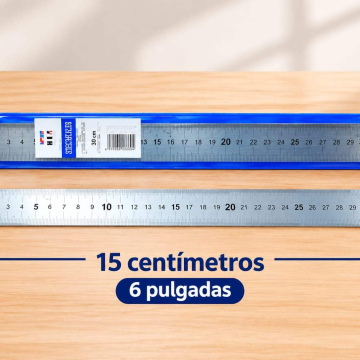 IN078	Industrial Herramienta Regla de acero inoxidable de 15cm