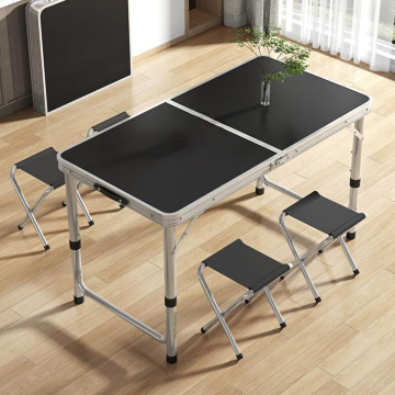 MU012	Mueble Mesa plegable de aluminio para exteriores (negra)