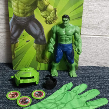 JU054	Juguete SET DE JUGUETES HULK (FIGURA+RELOJ+GUANTE)