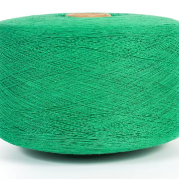 H051	Hilo algodón 70%, gramaje 8/1s (739 decitex), sin peinado, color Verde Billar #010B (ClaseB)                