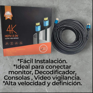 E048	Electrónico Cable HDMI 60 Pie (18.3M)