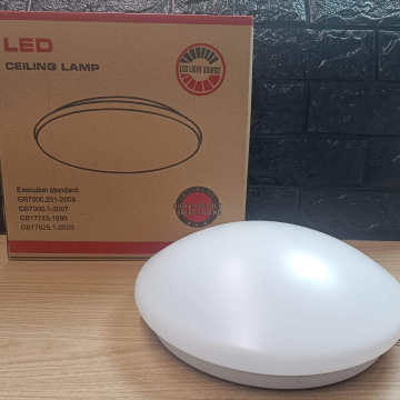 I214	Luz Bujía 12W 6500K Techo Sensor de Movimiento (Forma Hemisféric