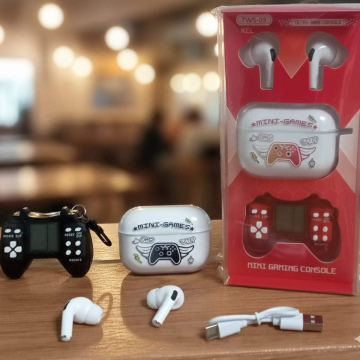EL029	Electrónico Auricular Bluetooth TWS-03