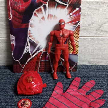 JU056	Juguete SET DE JUGUETES SPIDER MAN (FIGURA+RELOJ+GUANTE)